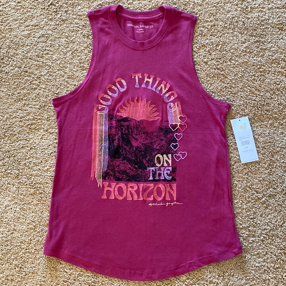 Spiritual Gangster Tank Top Size XS